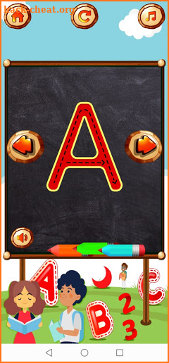 ABC Letter 123 Number Tracing Free screenshot