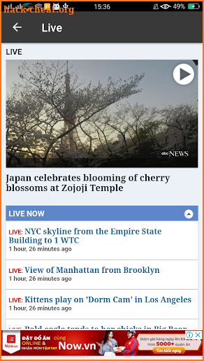 ABC News World, News global, UK, US News screenshot