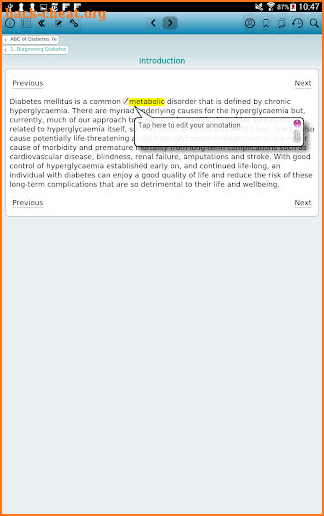 ABC of Diabetes, 7th Edition screenshot