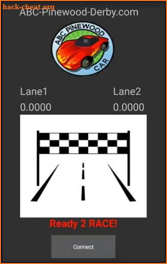 ABC PineWood Derby Timer screenshot