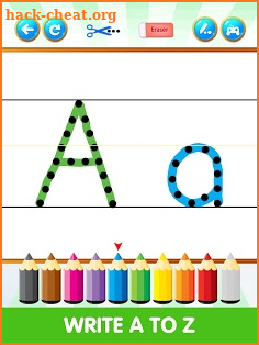 ABC123 English Alphabet Write screenshot