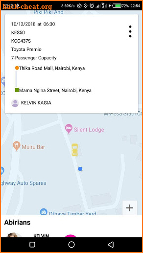 Abiri Car Pooling screenshot