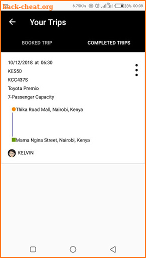 Abiri Car Pooling screenshot