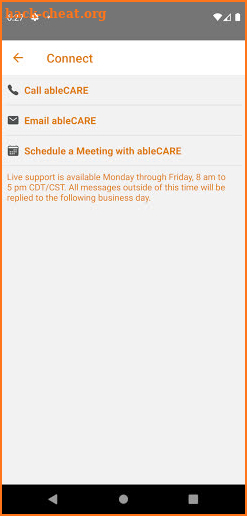 ableCARE screenshot