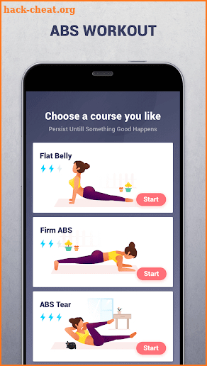 ABS Workout - Female Fitness screenshot