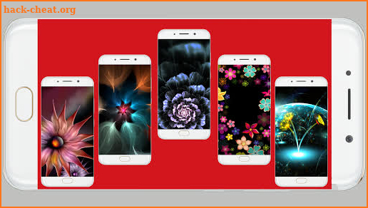 Abstract Flower Wallpaper screenshot