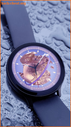 Abstract Gold Watch Face screenshot