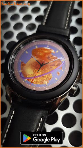 Abstract Gold Watch Face screenshot