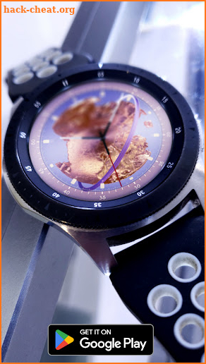 Abstract Gold Watch Face screenshot