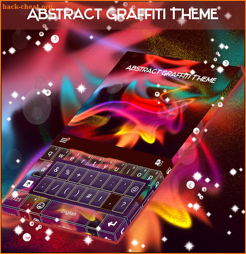 Abstract Graffiti Theme screenshot