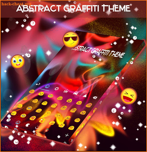 Abstract Graffiti Theme screenshot