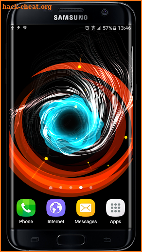 Abstract Particles III Live Wallpaper screenshot