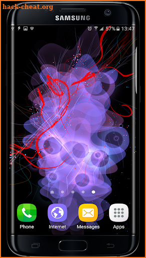 Abstract Particles III Live Wallpaper screenshot