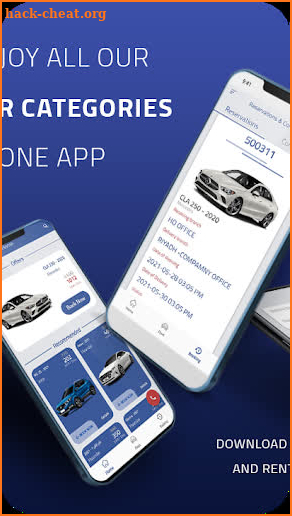 AbuDiyab rent a car screenshot