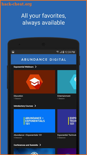 Abundance Digital Content screenshot