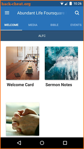 AbundantLifeFoursquareChurch screenshot