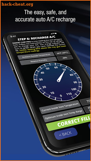 A/C Recharge Assistant screenshot