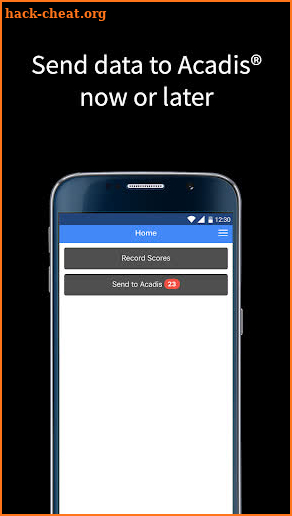 Acadis Mobile screenshot