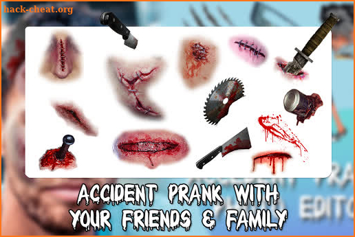 Accident Prank Photo Editor - Fake Injury On Body screenshot