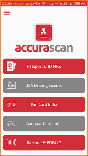 Accura Scan - Passport & ID Card Scanner screenshot