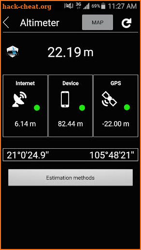 Accurate Altimeter Free screenshot