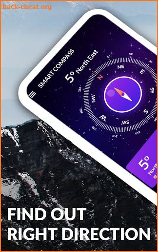 Accurate Compass Pro: Super Digital Compass 360 screenshot