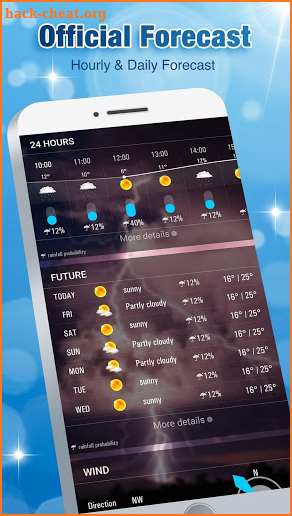 Accurate Weather Forecast App & Radar screenshot