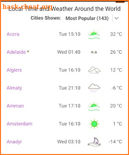 AccWeather screenshot