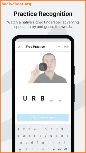 Ace ASL: Learn Fingerspelling screenshot