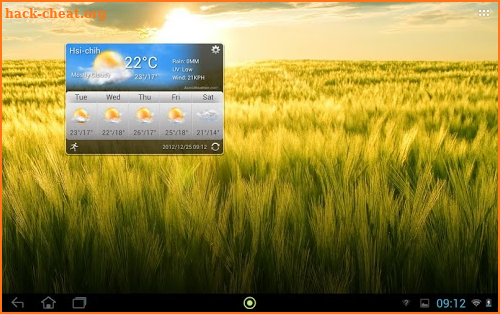 Acer Life Weather screenshot