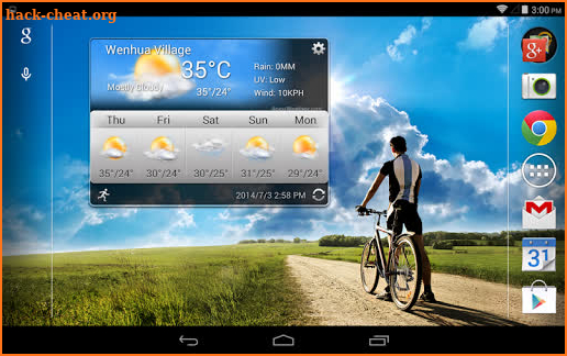 Acer Life Weather 2.2 screenshot