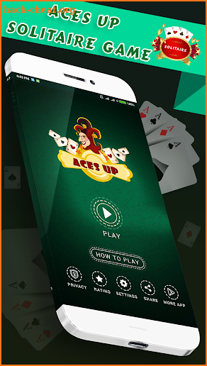 Aces Up Solitaire  -  Free Classic Card Game screenshot