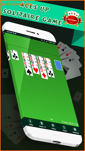 Aces Up Solitaire  -  Free Classic Card Game screenshot