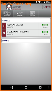 ACIPCO FCU Mobile App screenshot