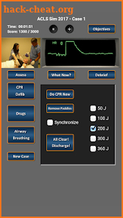 ACLS Sim 2017 screenshot