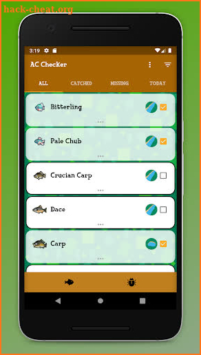 ACNH Catch-Checker: Animal Crossing New Horizon screenshot