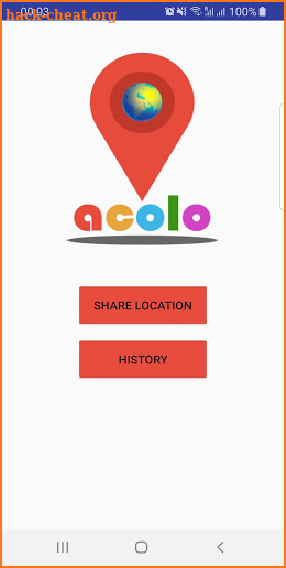 ACOLO - Share Location via Waze or Google Maps screenshot