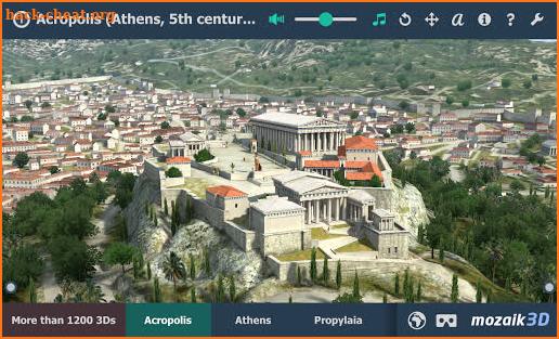 Acropolis Interactive educational 3D screenshot