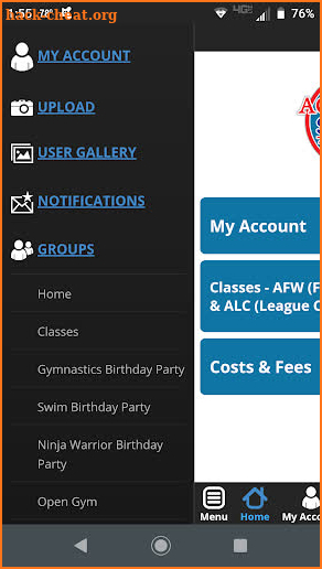 AcroSports Kids Center screenshot