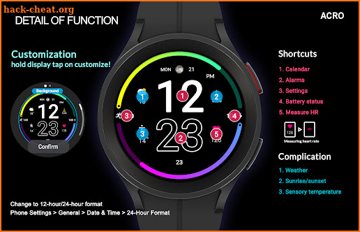 ACROWatch AQUA Night DK10 screenshot