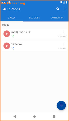 ACRPhone Dialer & Spam Blocker screenshot