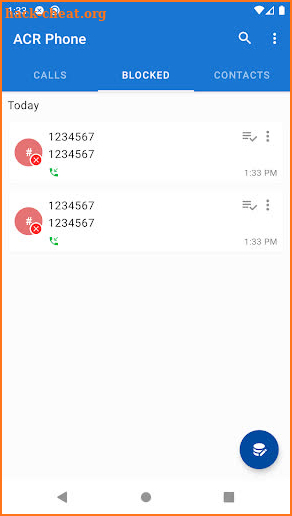 ACRPhone Dialer & Spam Blocker screenshot