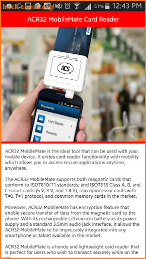 ACS MobileMate screenshot