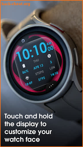 ACTIVE 42 Wear OS Watch Face screenshot