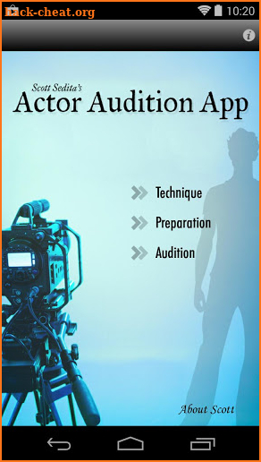 Actor Audition App screenshot