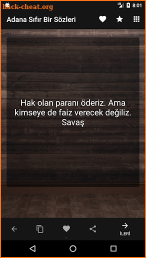 Adana Sıfır Bir Sözleri screenshot