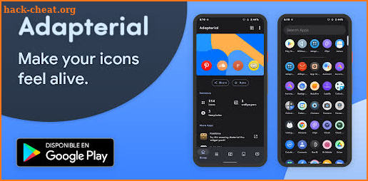 Adapterial - icon pack screenshot