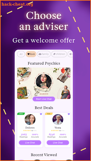 AdAstra Psychic. Tarot Reading screenshot