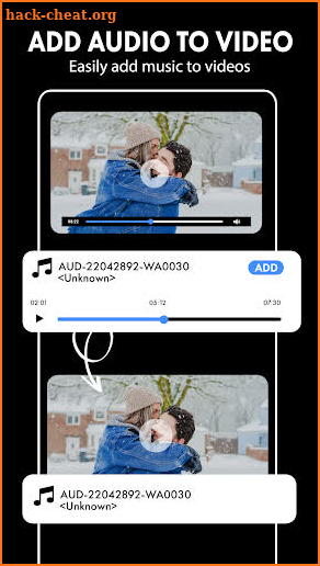 Add Audio To Video screenshot