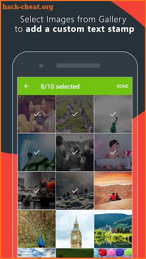 Add Text and Timestamp on Gallery Photos 📷 screenshot